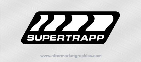 Supertrapp Exhaust Decals 01 - Pair (2 pieces)